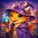 Colorful fantasy creature with large ears and expressive eyes, perfect for a user profile avatar.